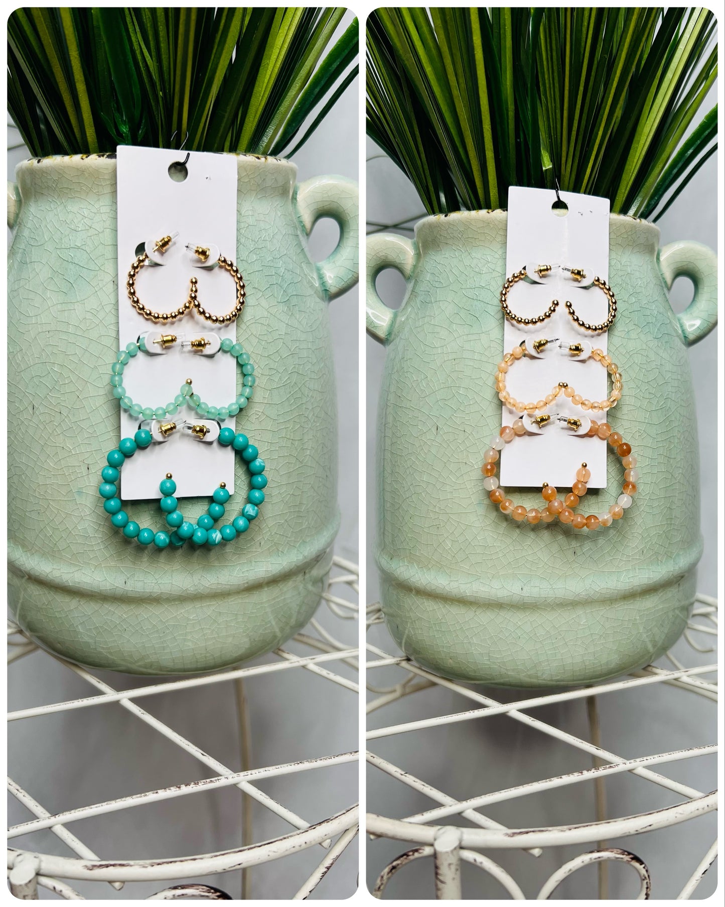 Serenity Boho Hoop Earrings (3 pack)