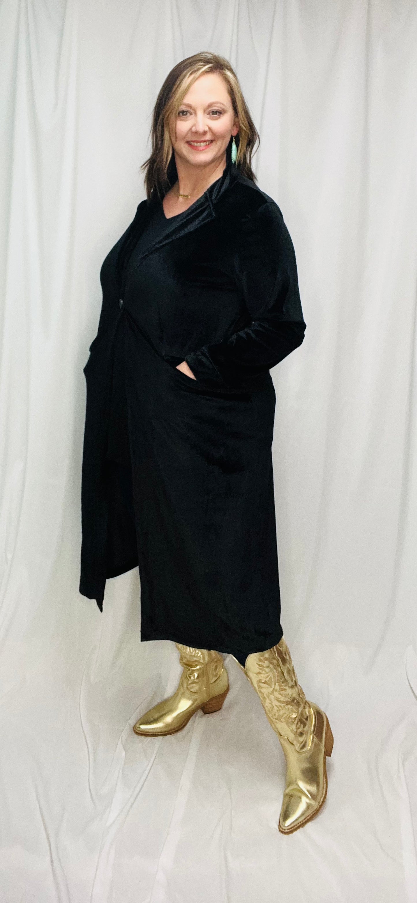 Stevie Velvet Duster