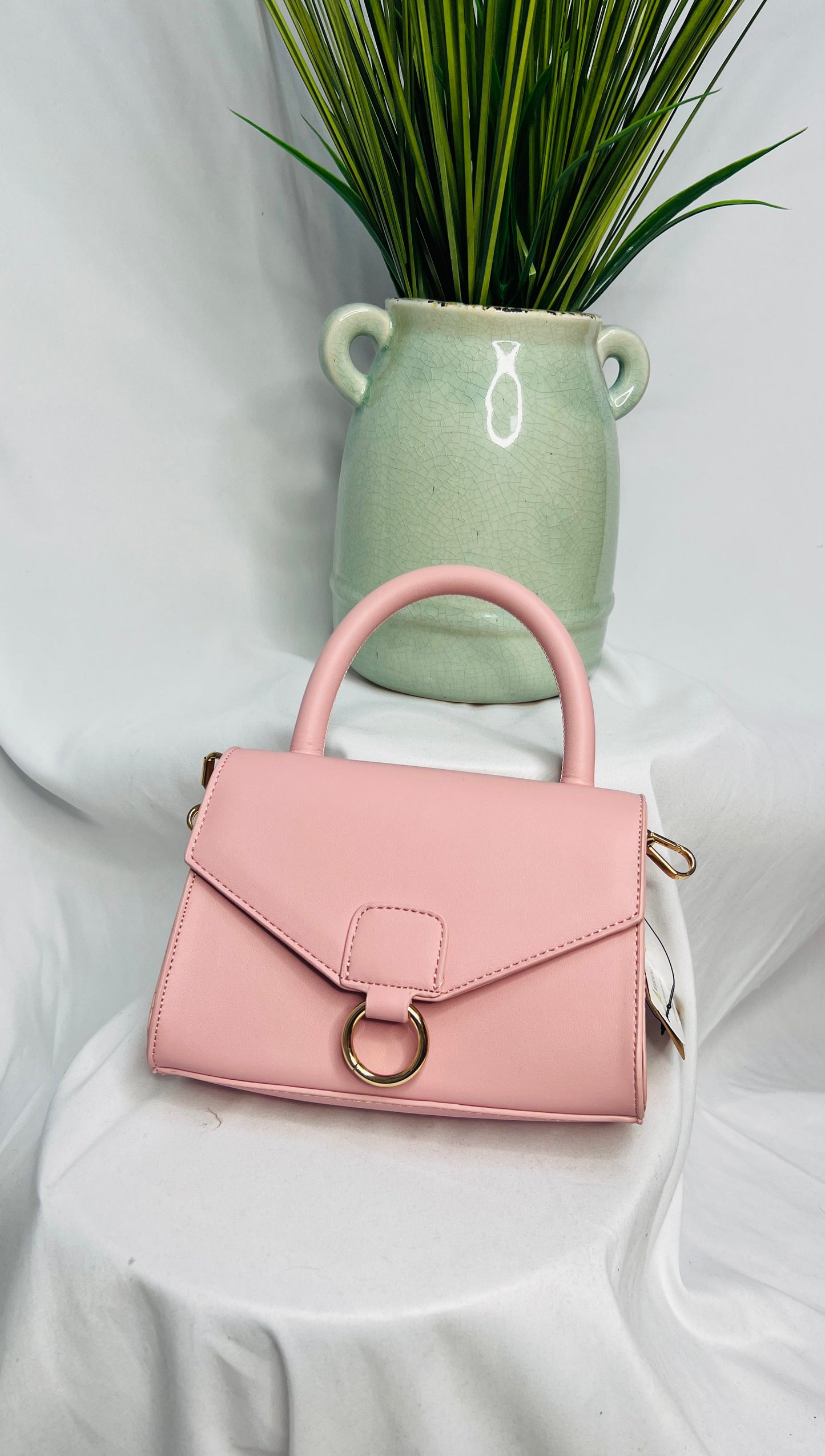 Color Pop Crossbody Purse (Vegan Leather)