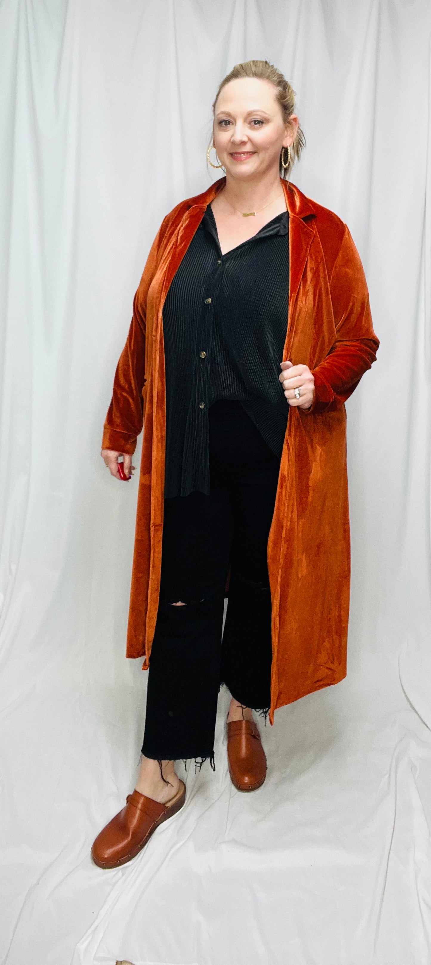 Stevie Velvet Duster