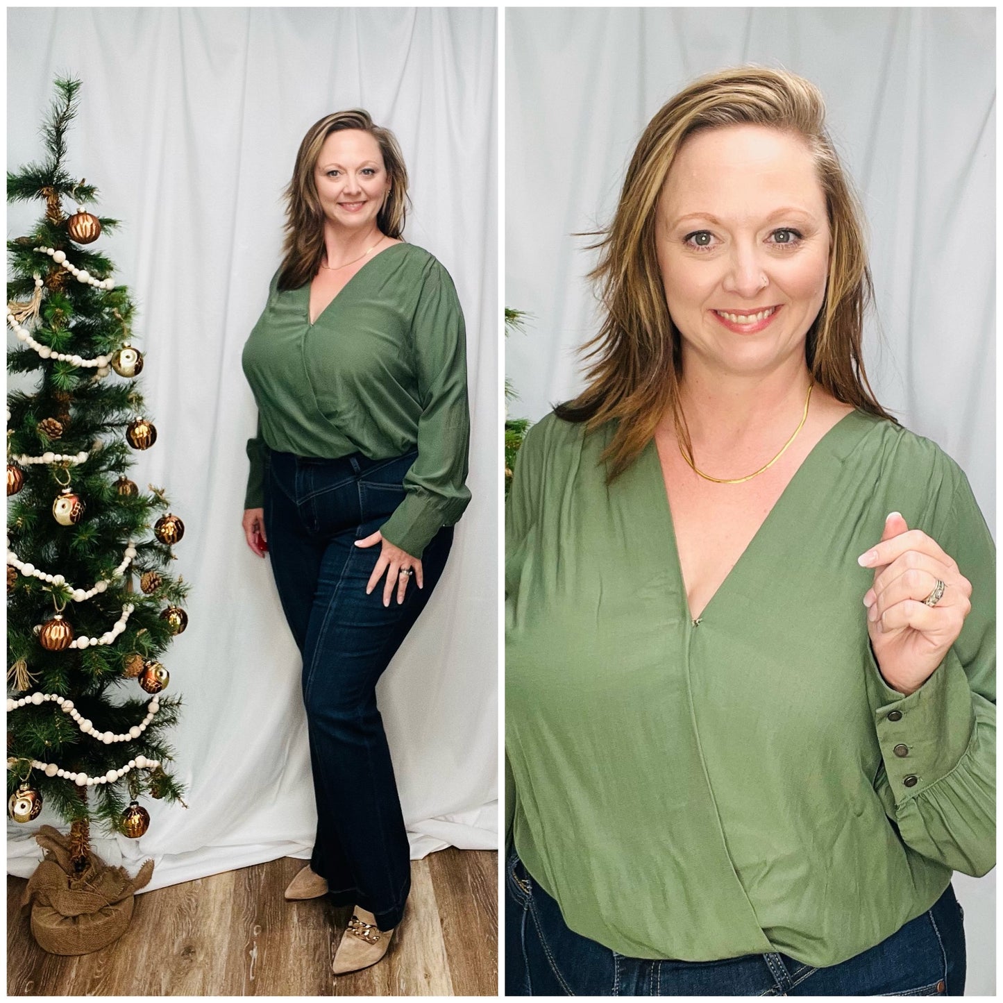 Frasher Fir Olive Bodysuit