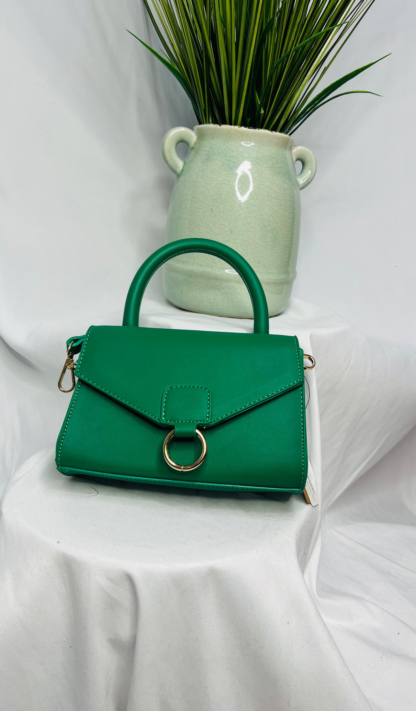 Color Pop Crossbody Purse (Vegan Leather)