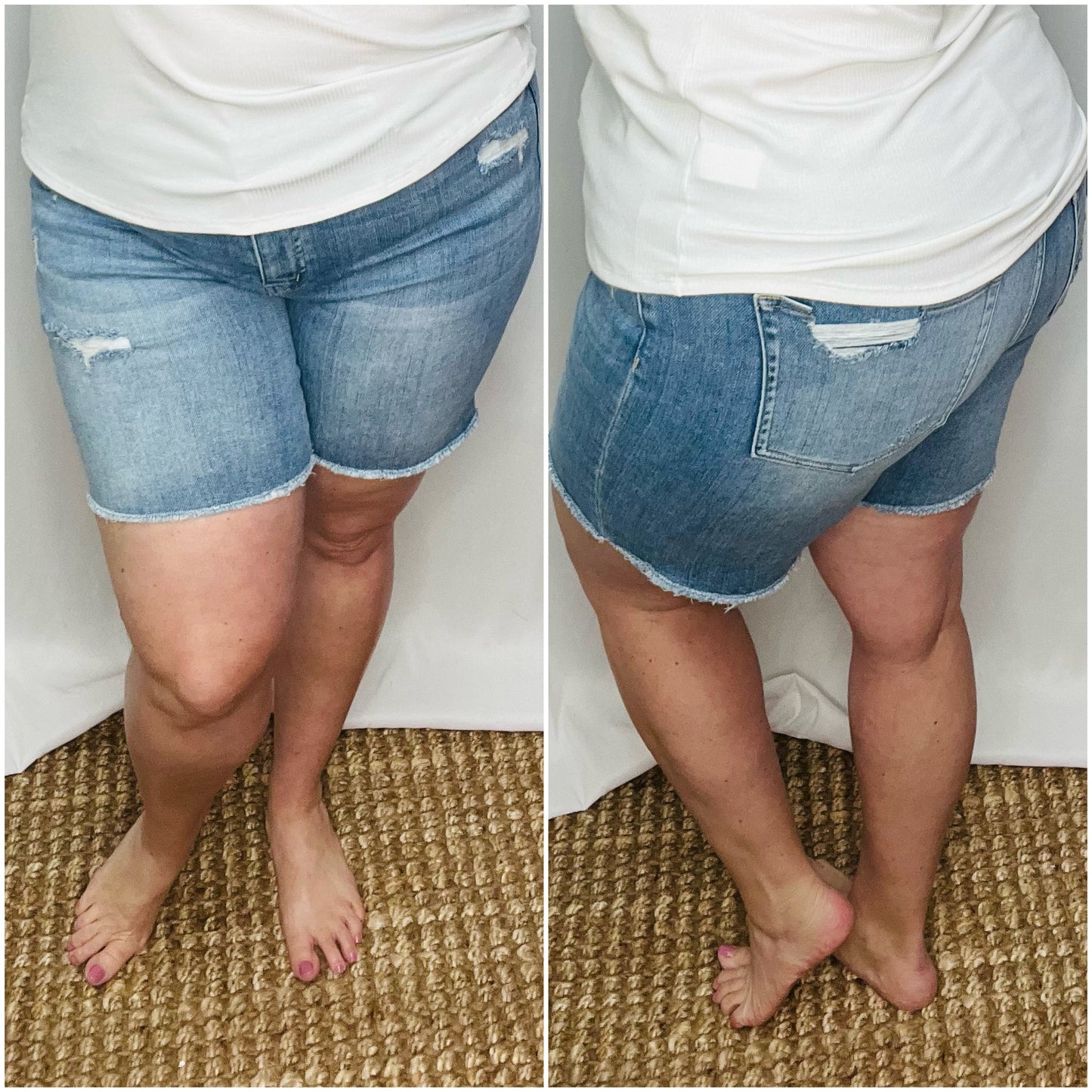 Luminous Vervet High Rise Shorts