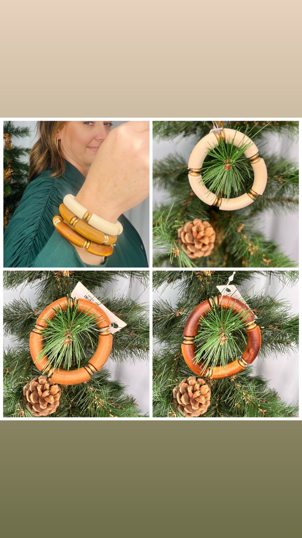 Woodlands Wood Bracelet