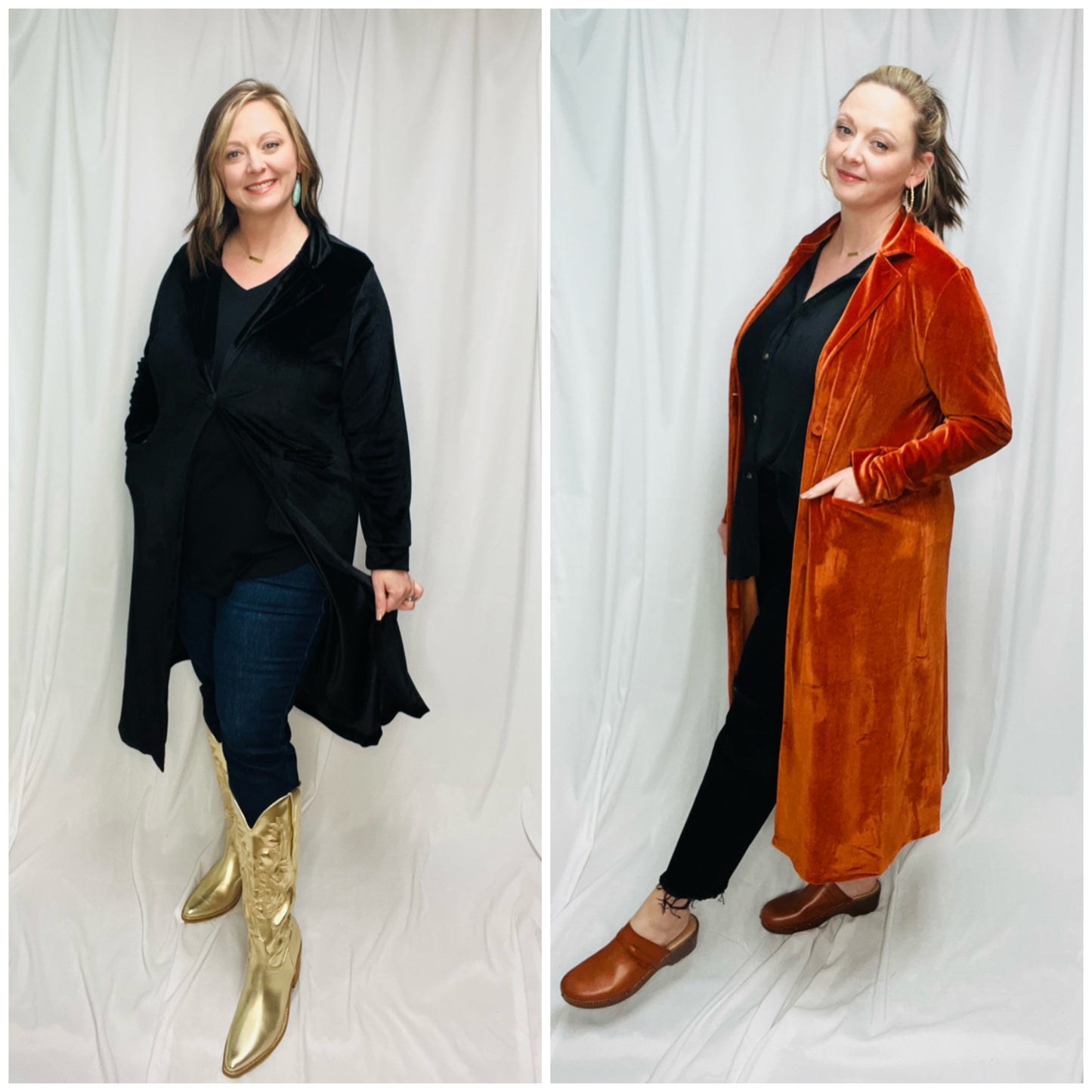 Stevie Velvet Duster